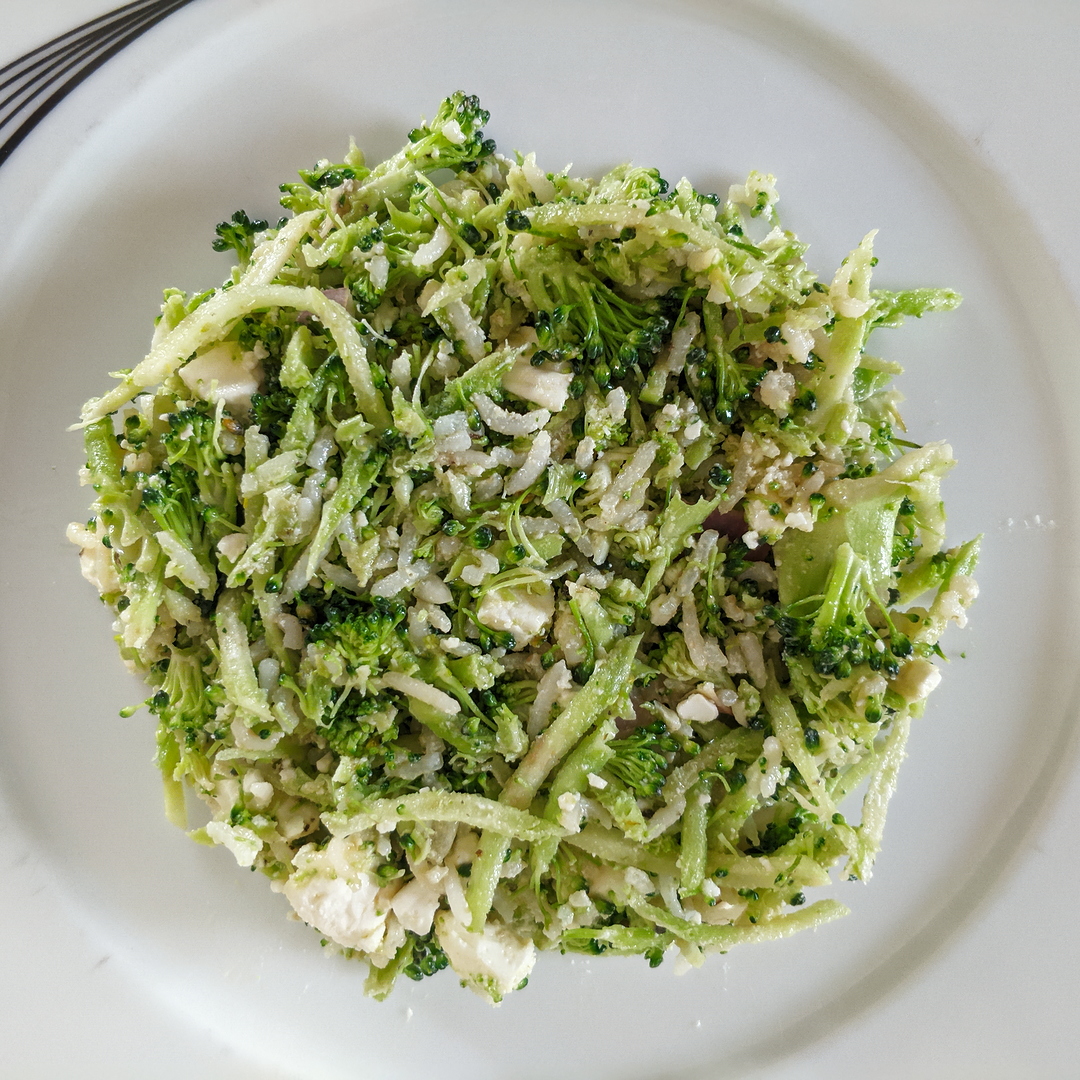 Salade de riz et brocoli
